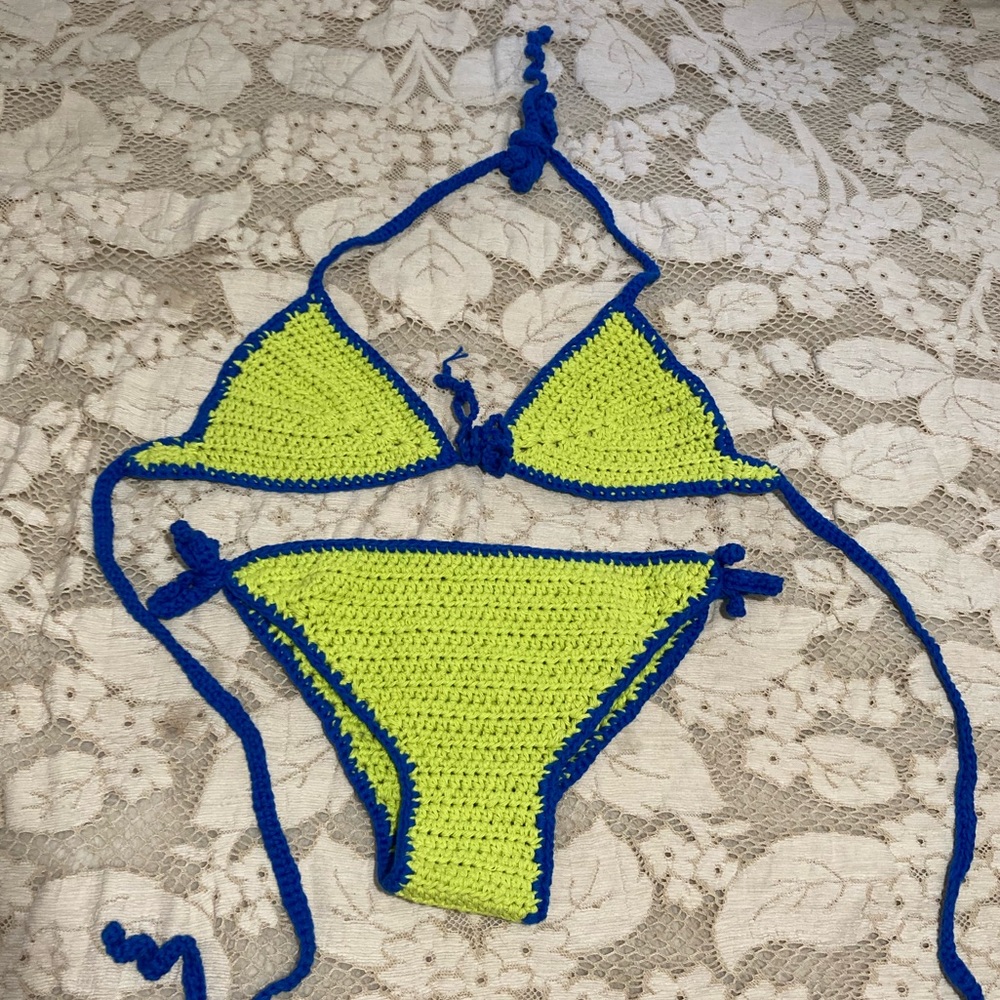 Handmade crochet bikini